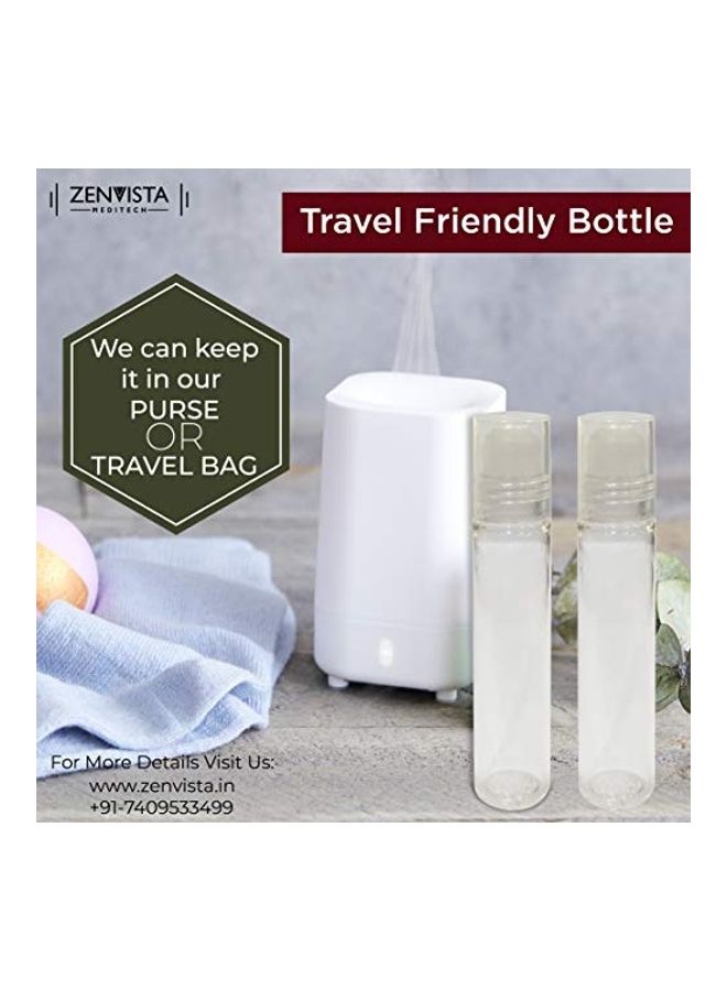 ZENVISTA MEDITECH - 10-Piece Empty Roll On Bottle Clear - Image 1