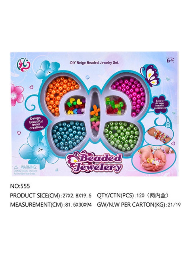 NIBEMINENT 120-Piece Jewelry Making Beads Set