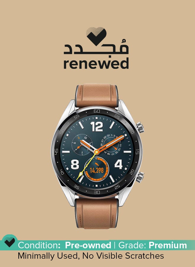 هواوي مُجدد - ساعة ذكية جي تي فورتيونا بني - Image 1