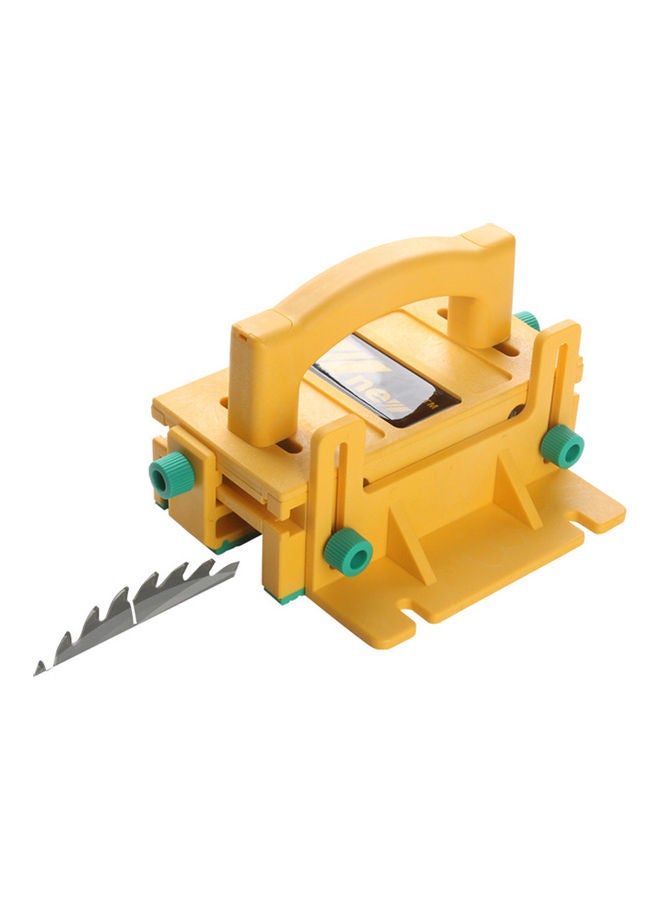 3D Safety Push Handle Table Saw Protector Yellow/Green  - Image 1