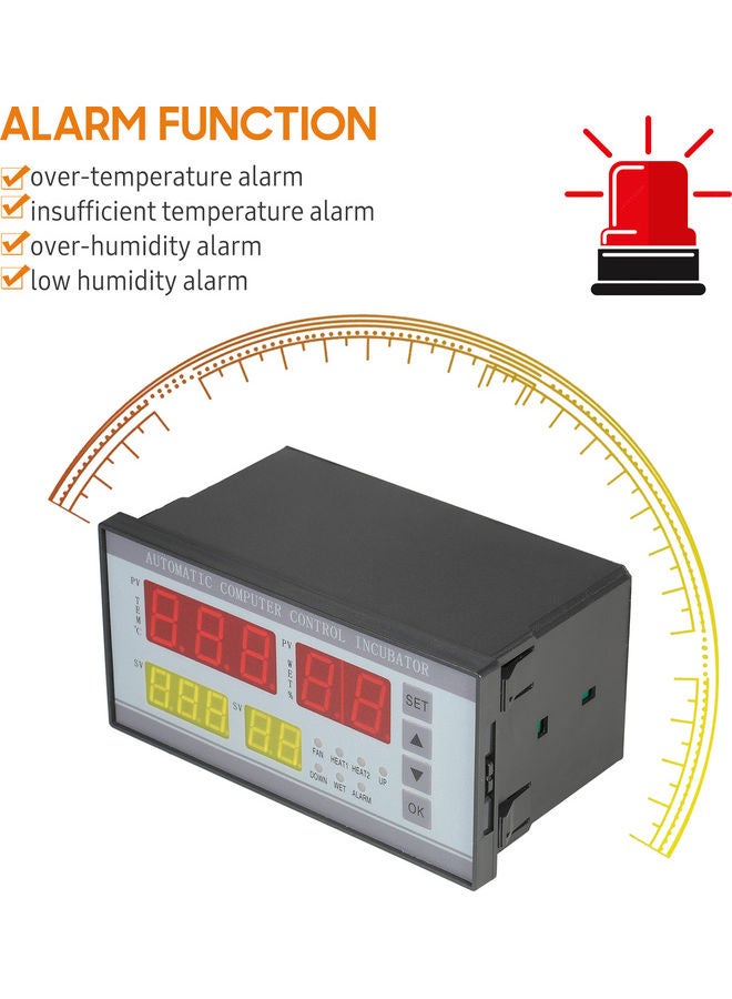 KKmoon Automatic Incubator Controller Machine Multicolour - Image 3