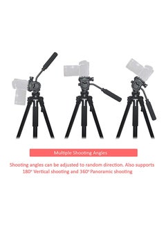 Coopic VT05 III Foldable Tripod With Max 190 cm Black  - Image 4