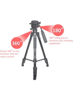 Coopic VT05 III Foldable Tripod With Max 190 cm Black  - Image 5
