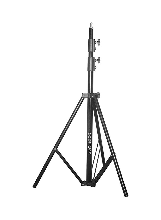 Coopic Aluminum Alloy Photostudio Lightstand Black - Image 1
