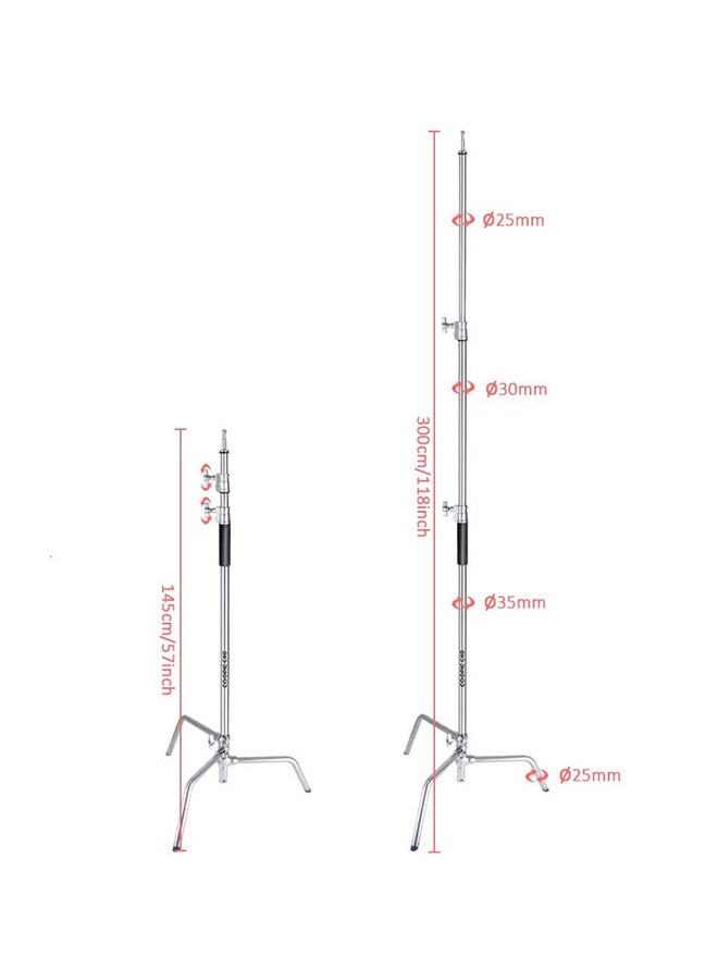 كوبيك حامل ثلاثي القوائم قابل للتعديل مع قاعدة - Image 3