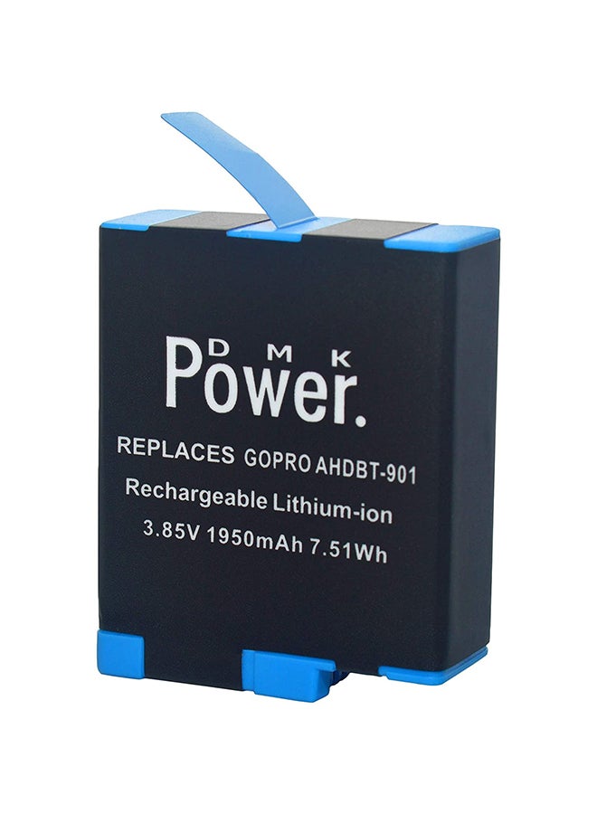دي أم كي بطارية باور AHDBT-901 لكاميرا جو برو هيرو 9 أسود - Image 1