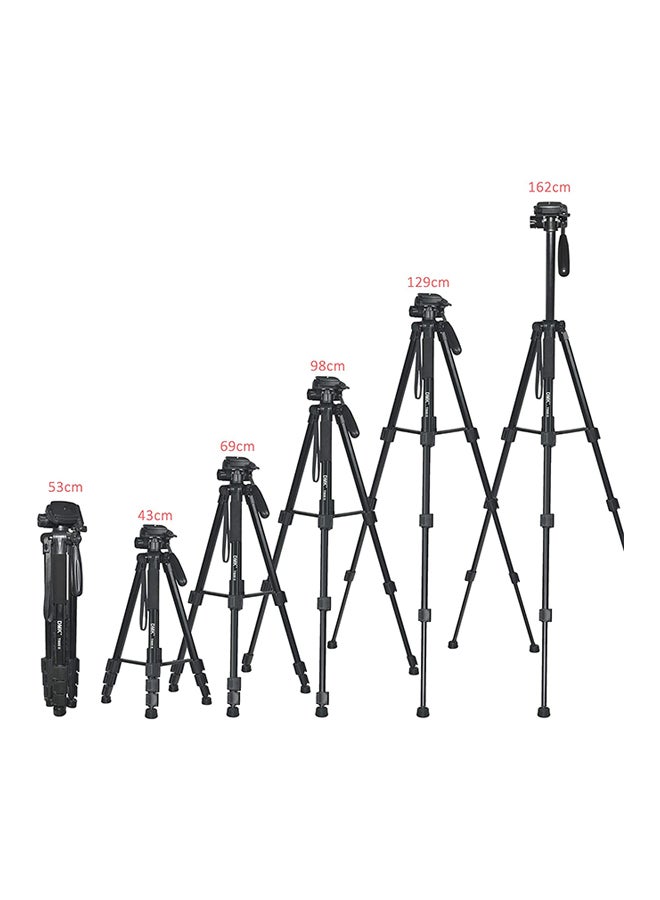 DMK 2 In 1 Lightweight Portable Camera Tripod And Monopod Black - Image 3