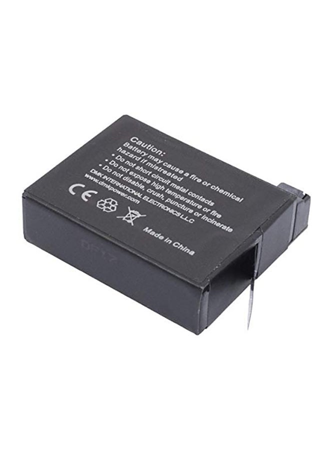 دي أم كي بطارية لكاميرا جو برو هيرو 4-AHDBT-401 أسود - Image 4