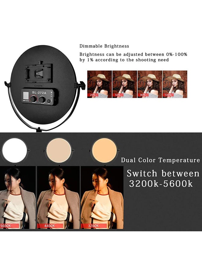 Coopic Sl-272A Flapjack Biocolor Led  Ultra-Thin Studio Softlight Multicolour - Image 3