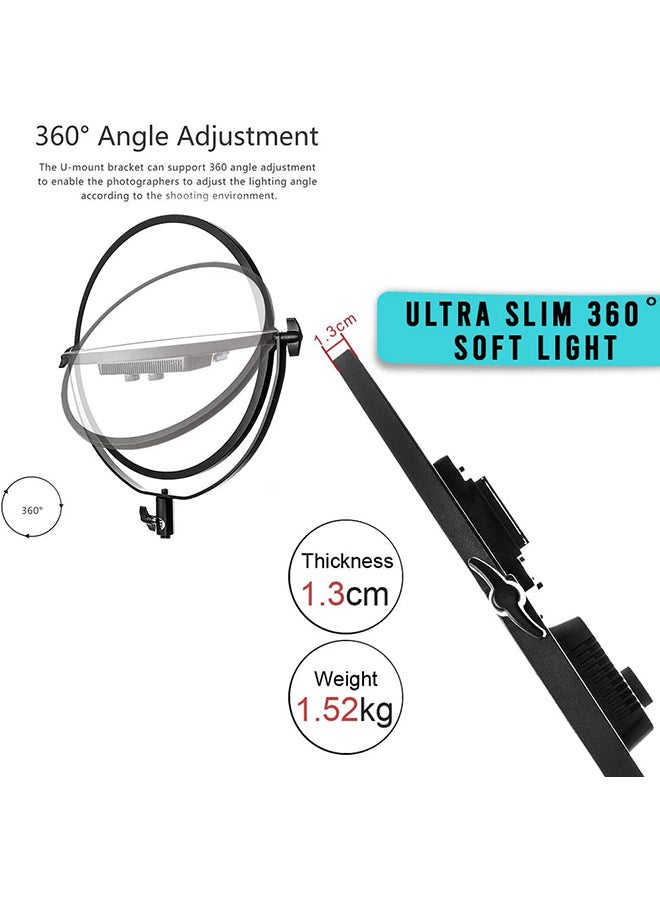 Coopic Sl-272A Flapjack Biocolor Led  Ultra-Thin Studio Softlight Multicolour - Image 4