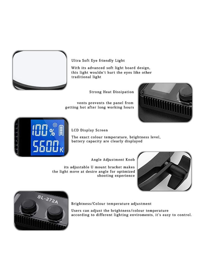 Coopic Sl-272A Flapjack Biocolor Led  Ultra-Thin Studio Softlight Multicolour - Image 5