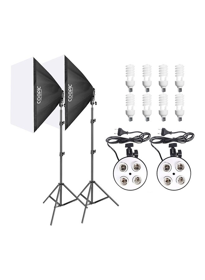 Coopic KT1301 Photo Studio Lighting Kit Multicolour - Image 1