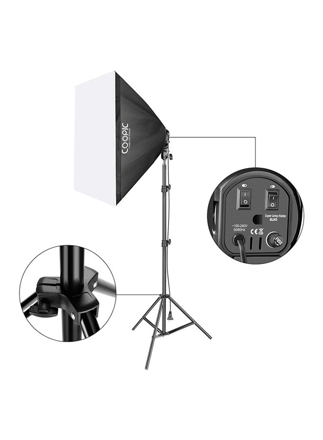 Coopic KT1301 Photo Studio Lighting Kit Multicolour - Image 3