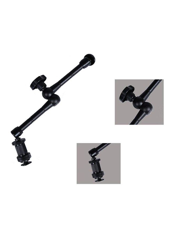 كوبيك ذراع سحري مفصلي لمصباح LED للتصوير الفوتوجرافي أسود - Image 3