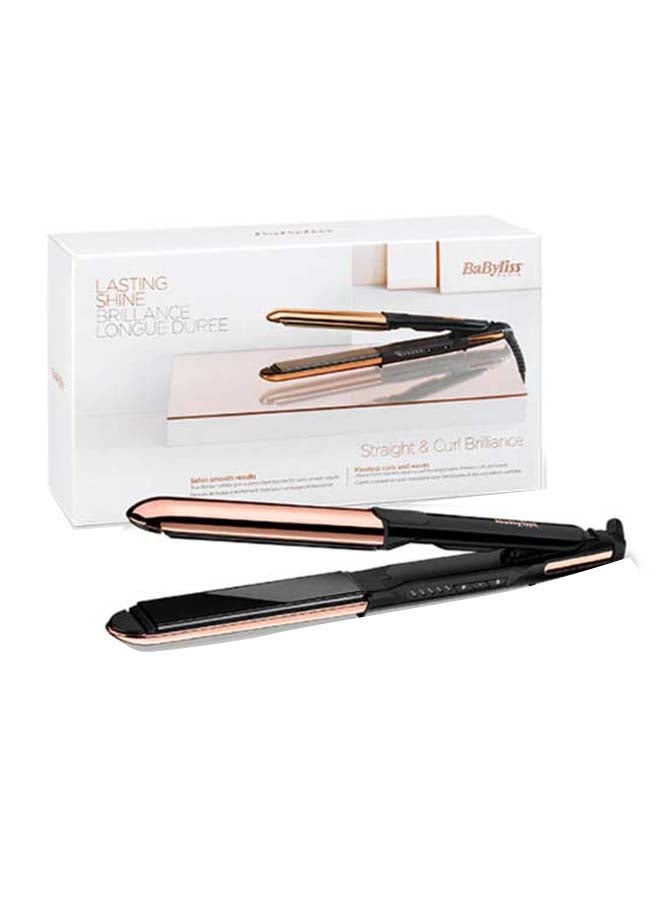 babyliss - Straightener 28MM True Titanium 2 In 1  5T Set Gold - Image 1