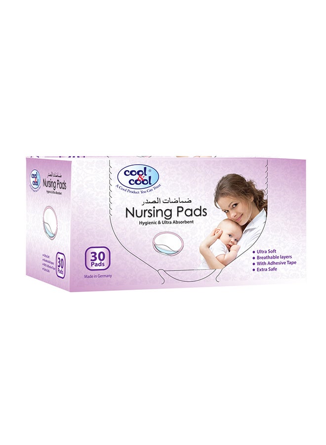 Cool & Cool Nursing Pads 30 Pieces