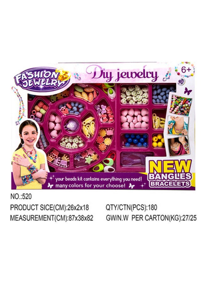 NIBEMINENT 180-Piece Jewelry Making Beads Set