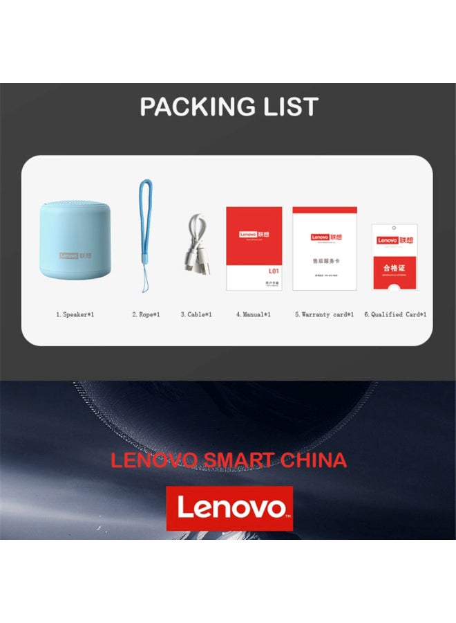 Lenovo Portable Bluetooth Speaker Blue  - Image 2