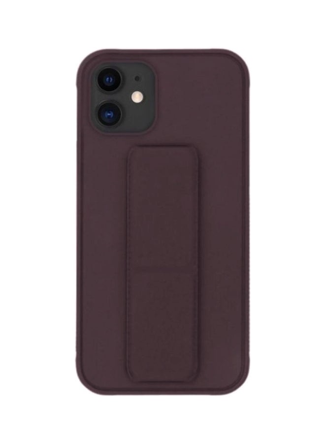 مارجون غطاء حماية واقٍ مع حامل بحلقة للإصبع لهاتف أبل آيفون 11 كستنائي - Image 3