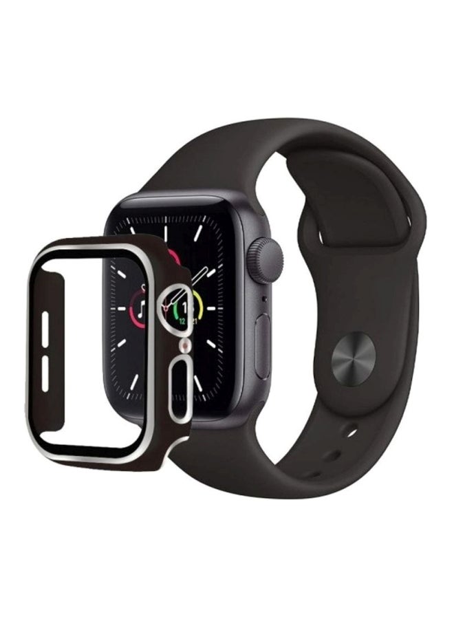 MARGOUN Protective Case Cover for Apple Watch 40mm Black/Clear - Image 1