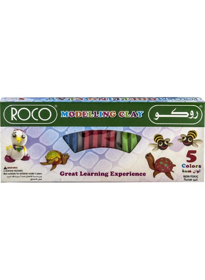 ROCO Colors Modelling Clay Assorted Color Multicolour