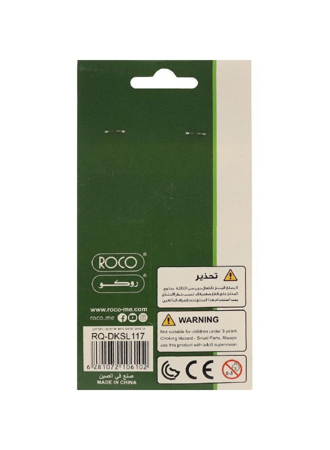 روكو خرز وصدف من الخشب متعدد الألوان - Image 2