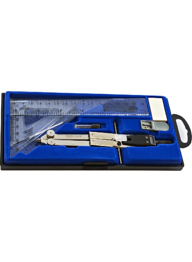 روكو مجموعة أدوات هندسية متعدد الألوان