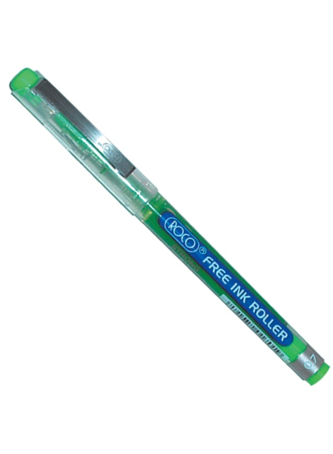 ROCO Free Ink Roller Liquid Pen Light Green