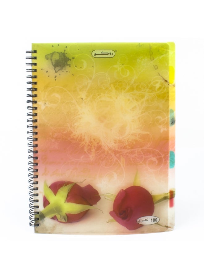 ROCO Double Ruled Notebook Multicolour