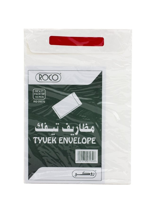 روكو مظاريف آمنة لاصقة من مواد مقاومة للتآكل أبيض - Image 1