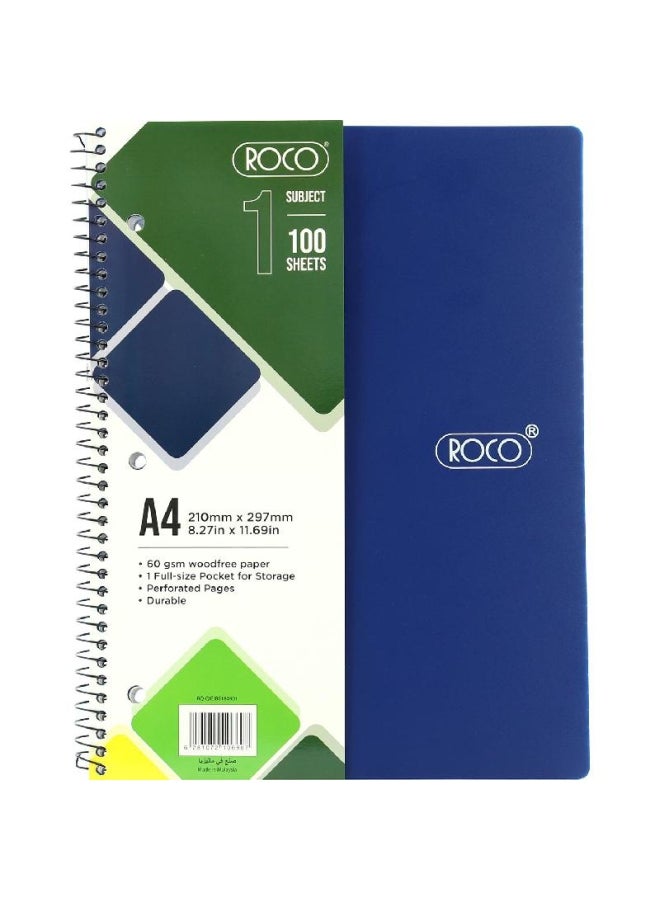 ROCO Neon Notebook A Lined Sheets Multicolour  - Image 1