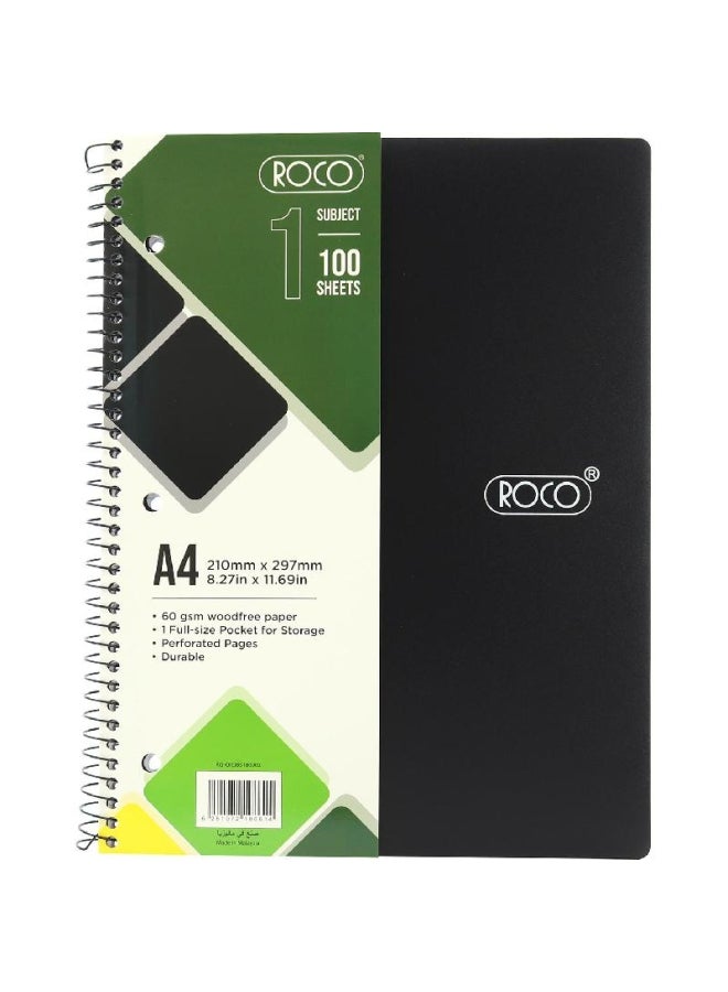 ROCO Neon Notebook A Lined Sheets Multicolour - Image 1