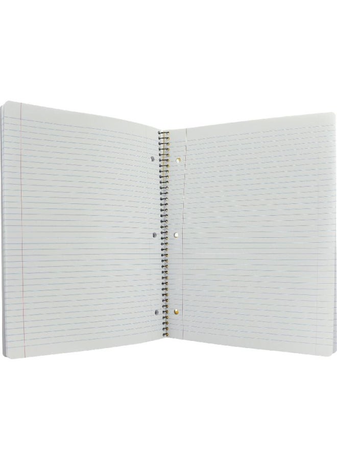 ROCO Neon Notebook A4 100 Sheets Single Ruled Arabic Green - Image 2