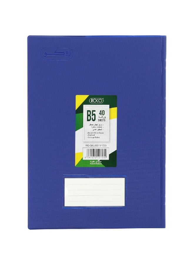 ROCO 40-Sheets Lined B5 Notebook Blue - Image 2
