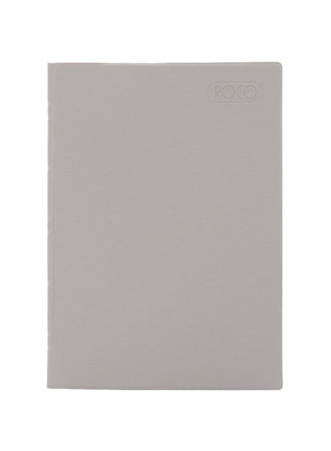 ROCO 40-Sheets Lined B5 Notebook Grey - Image 1