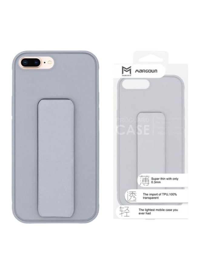 مارجون غطاء حماية واقٍ مع حامل بحلقة للإصبع لهاتف أبل آيفون 7 بلس رمادي - Image 3
