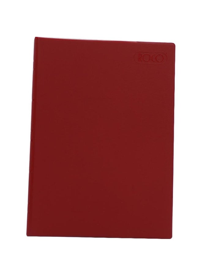 روكو دفتر ملاحظات B5 60 ورقة مسطرة باللون العنابي - Image 2
