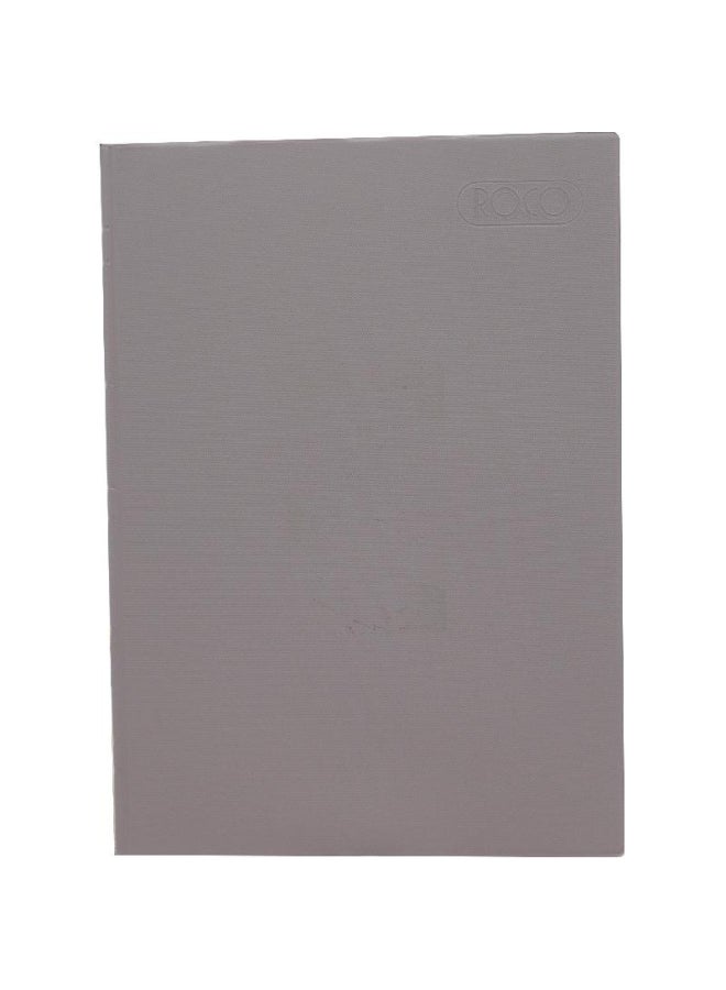 ROCO Notebook B5 80 Sheets Lined Light Grey - Image 2