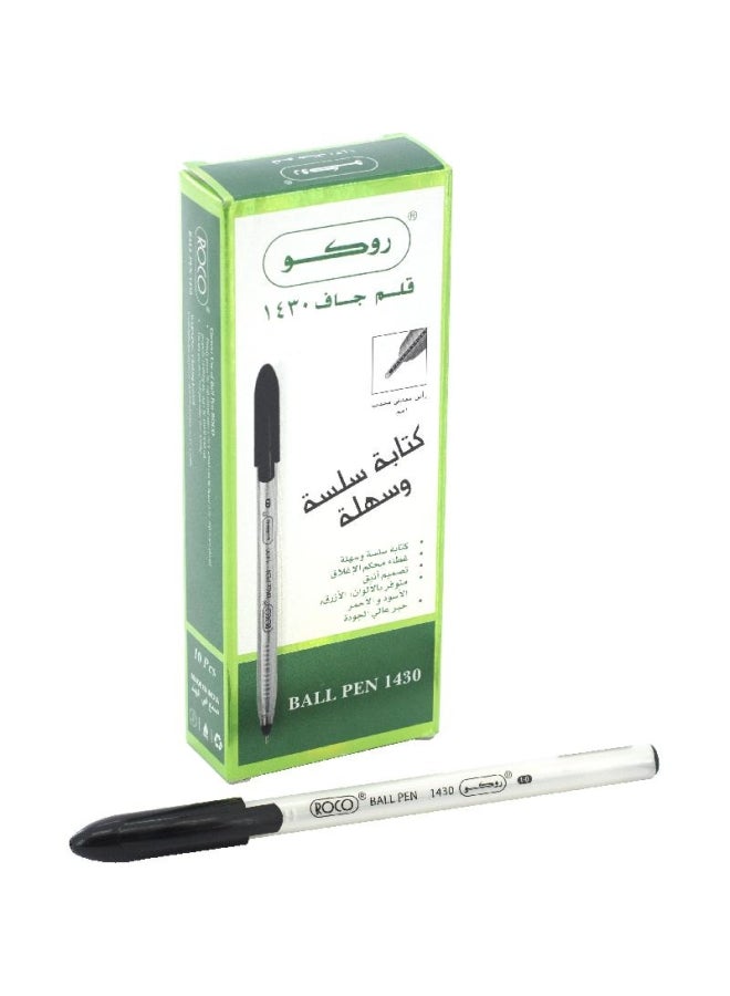 روكو قلم حبر برأس كروي ألوان متعددة