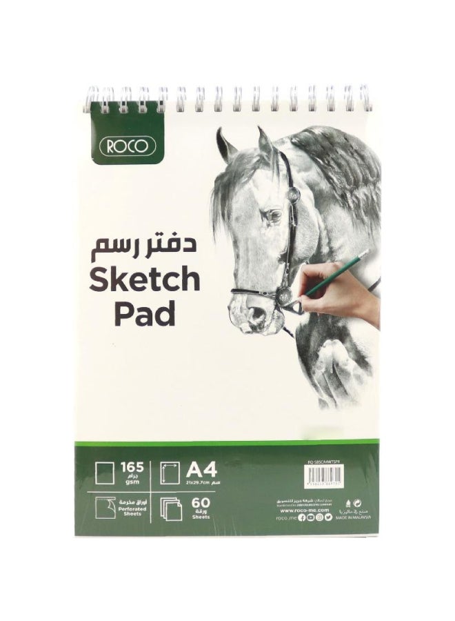 روكو لوحة رسم بورتريه بحجم A4 - Image 1