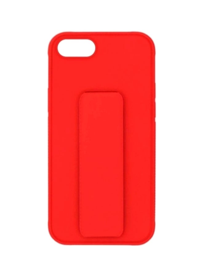 MARGOUN Protective Case Cover with Finger Grip Stand for Apple iPhone 7 Red - Image 1