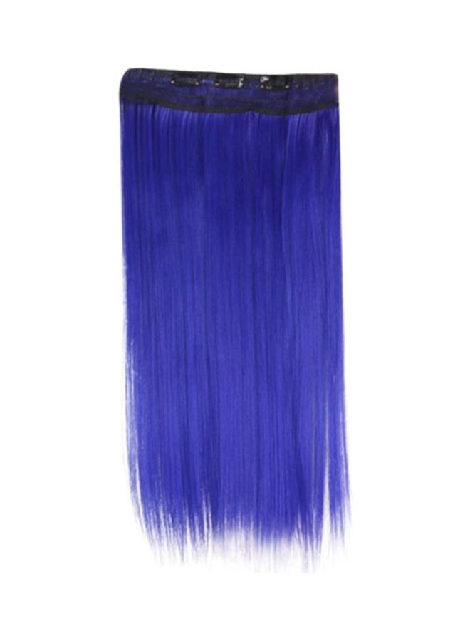 Voberry Cos Play Long Straight Hair Wig Royal Blue 1x1x1cm - Image 1