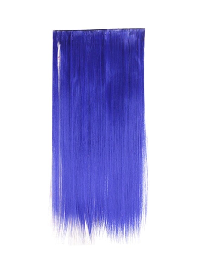 Voberry Cos Play Long Straight Hair Wig Royal Blue 1x1x1cm - Image 2