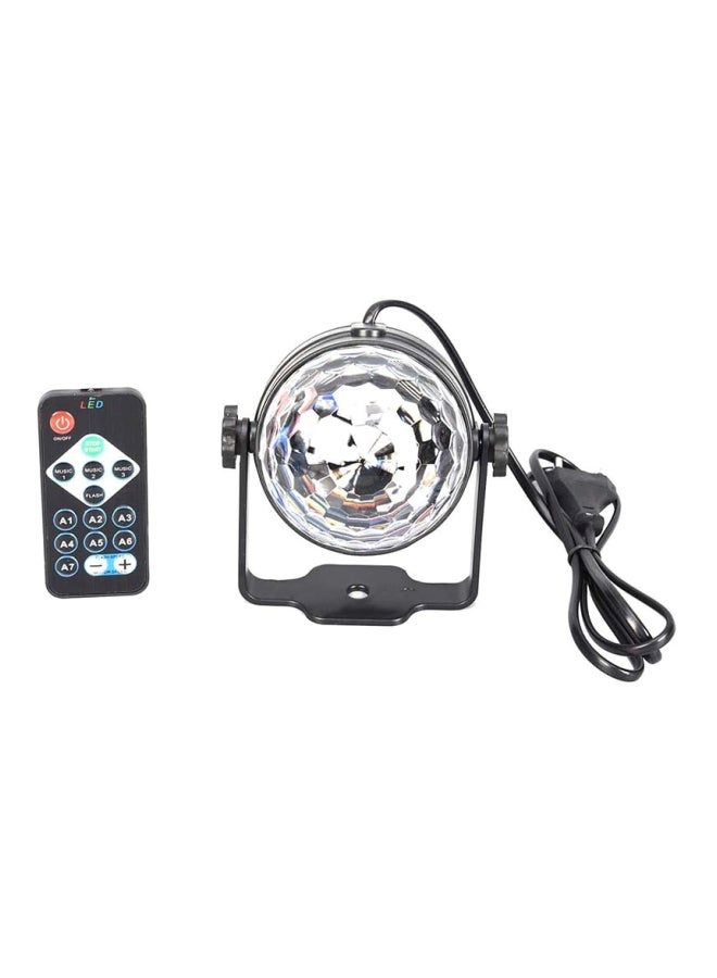 بيوينتي مصباح مزود بعدد 7 أوضاع للمسرح وحفلات الديسكو أبيض 10x12سم - Image 1