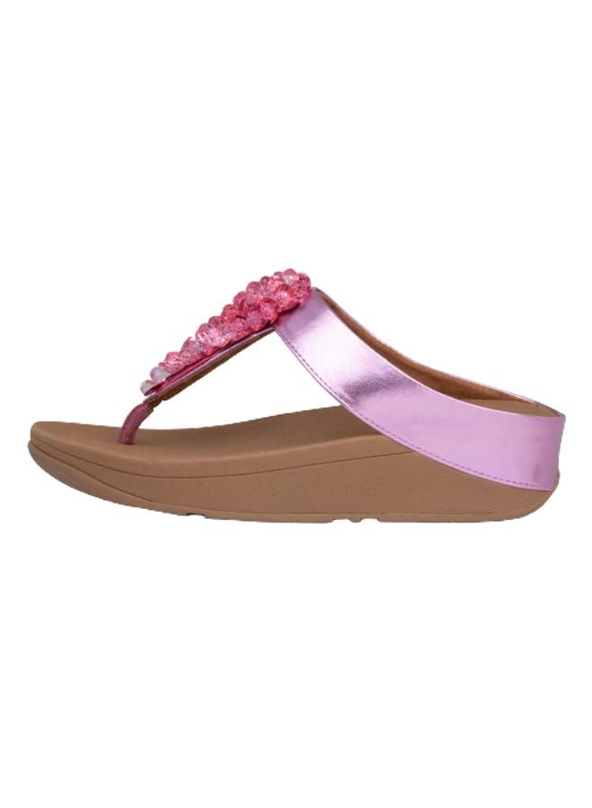 FitFlop - Sequin Casual Sandals Pink - Image 1