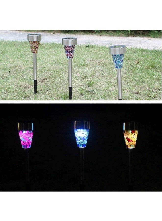 Beauenty 3-Piece Solar Energy Powered Decoration LED Light Multicolour 10x18cm  - Image 4