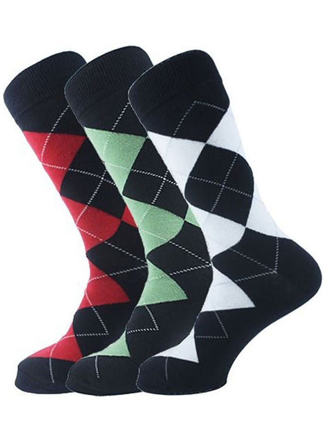 SAM SOCKS - Classic Argyle Socks Multicolour - Image 1