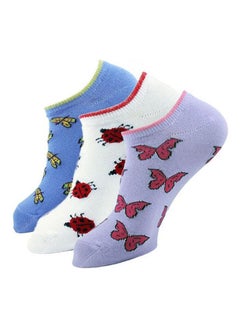 Ankle Bugs Socks Multicolour