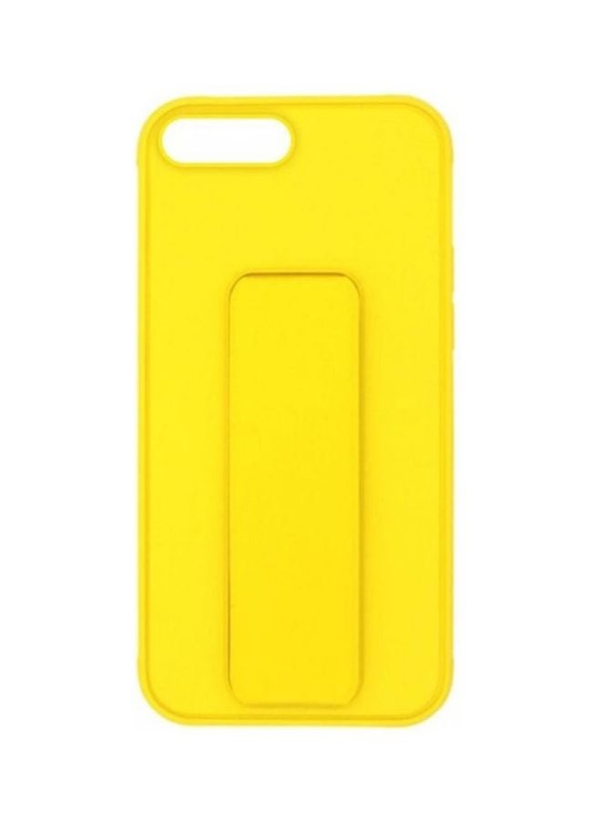MARGOUN Protective Case Cover with Finger Grip Stand for Apple iPhone 7 Plus Yellow - Image 1