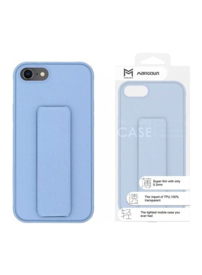 MARGOUN Protective Case Cover with Finger Grip Stand for Apple iPhone 7 Blue - Image 2